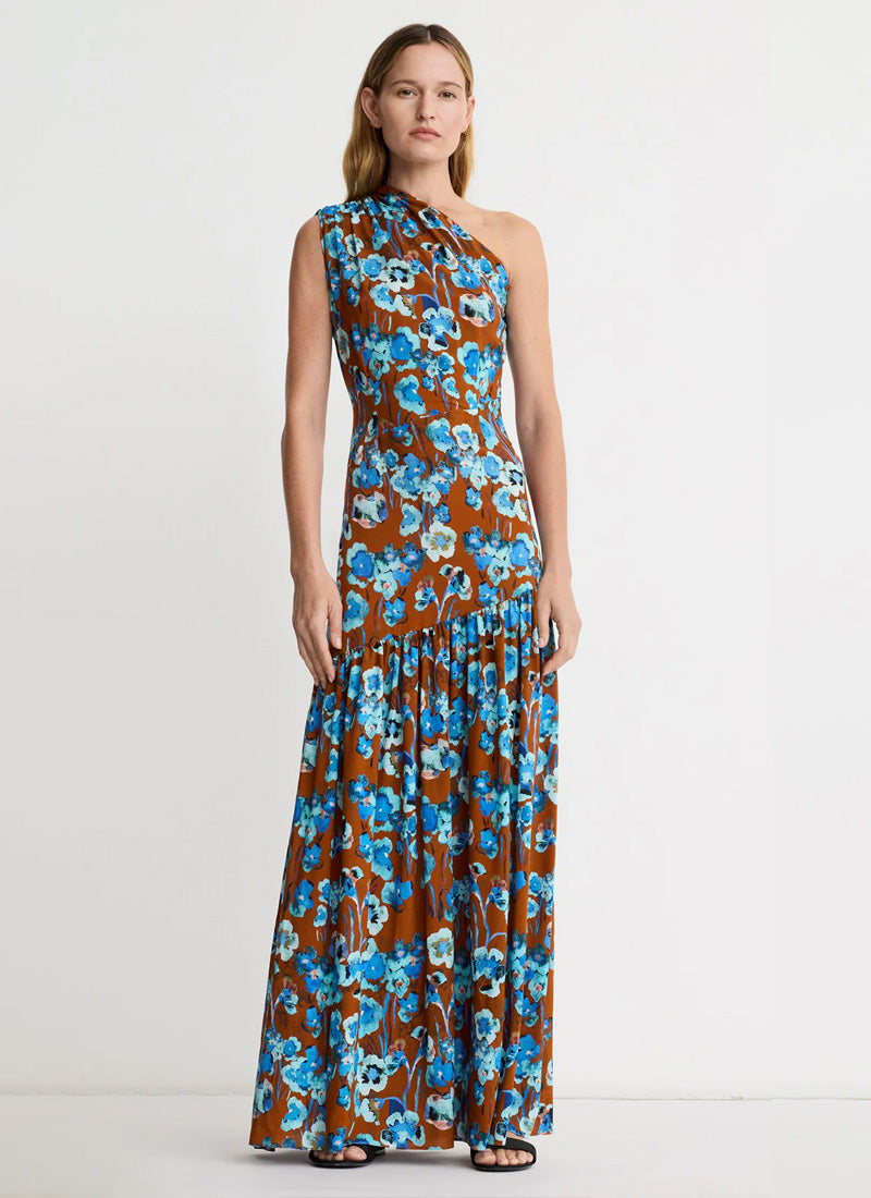 Smythe Single Shoulder Maxi Dress