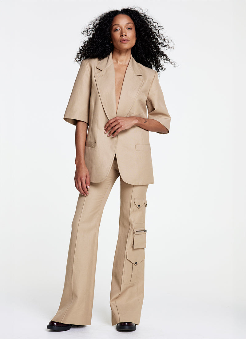 Wide Leg Cargo Trouser by Smythe Andrews