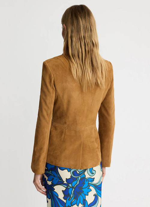 Shrunken Suede Blazer by Smythe