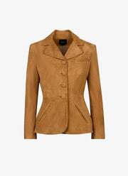 Smythe Shrunken Suede Blazer