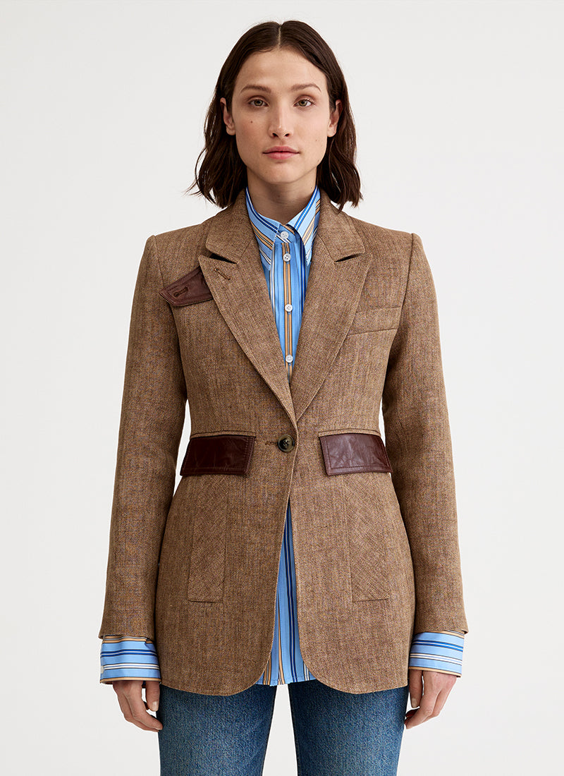 Smythe Tailored Boyfriend Blazer