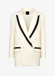 Smythe Taped DB Peaked Lapel Blazer