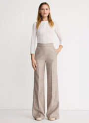 Smythe Twist Neck Knit Top
