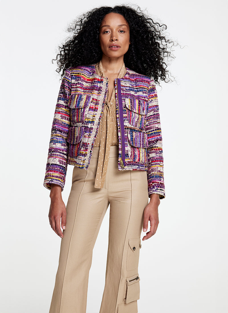 Zip Cardi Jacket Smythe Andrews