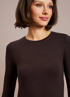 Soft Touch Long Sleeve Crew Neck T-Shirt