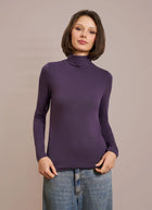  Soft Touch Long Sleeve Turtleneck Tee by Majestic at Andrews 