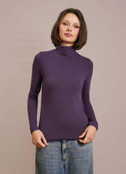  Soft Touch Long Sleeve Turtleneck Tee by Majestic at Andrews 