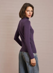  Soft Touch Long Sleeve Turtleneck Tee by Majestic at Andrews 