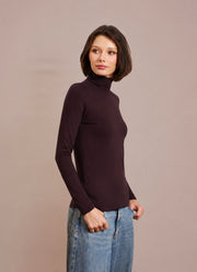 The Soft Touch Long Sleeve Turtleneck Tee by Majestic at Andrews 