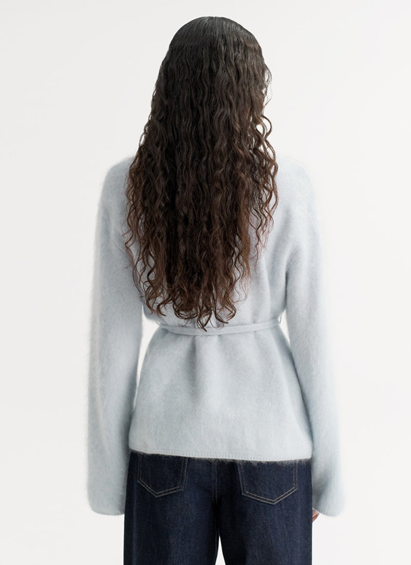 Brushed Cashmere Cardigan by Soft Goat at Andrews