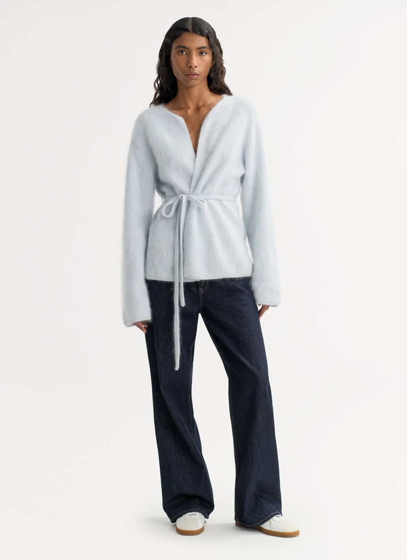 Brushed Cashmere Cardigan by Soft Goat at Andrews