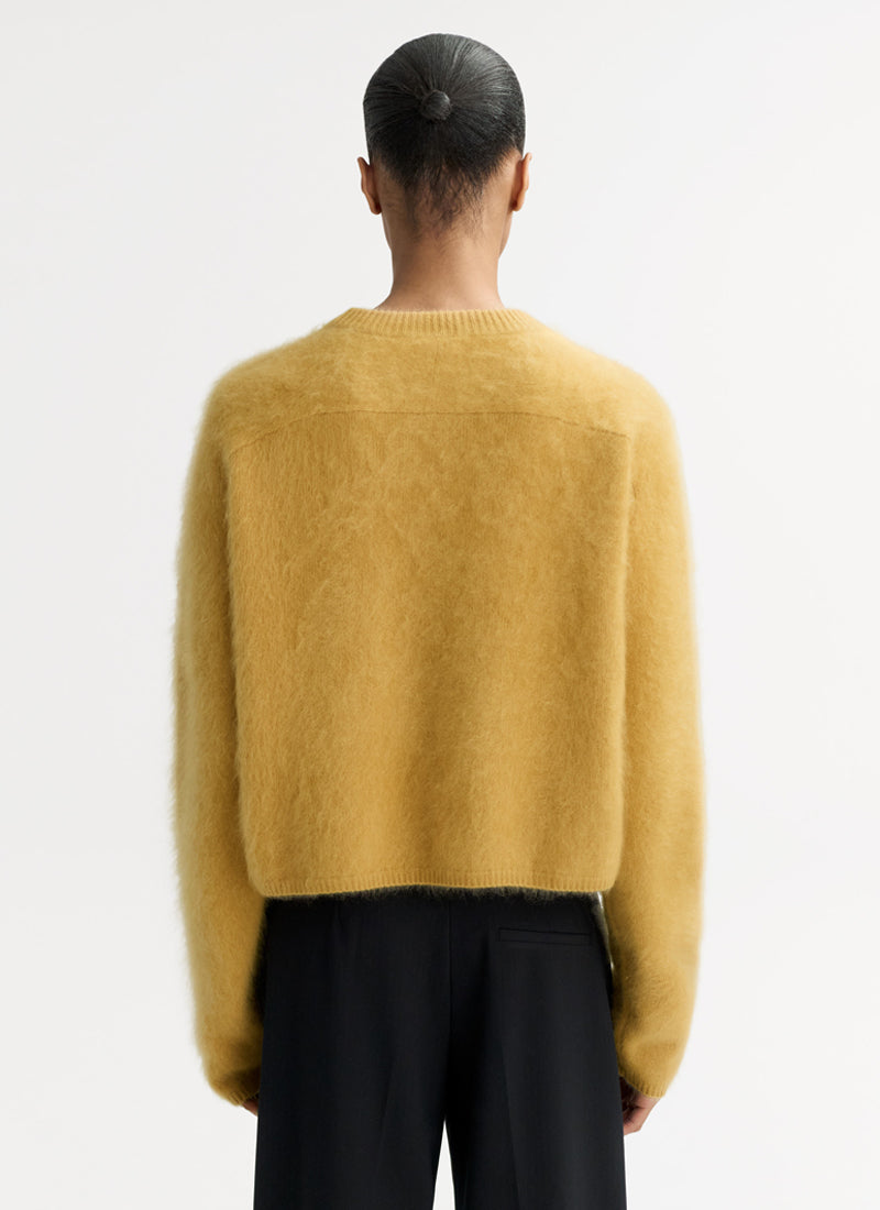Brushed Crewneck Sweater by Soft Goat at Andrews