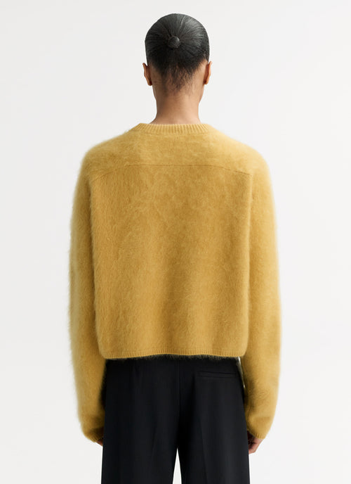 Brushed Crewneck Sweater by Soft Goat at Andrews
