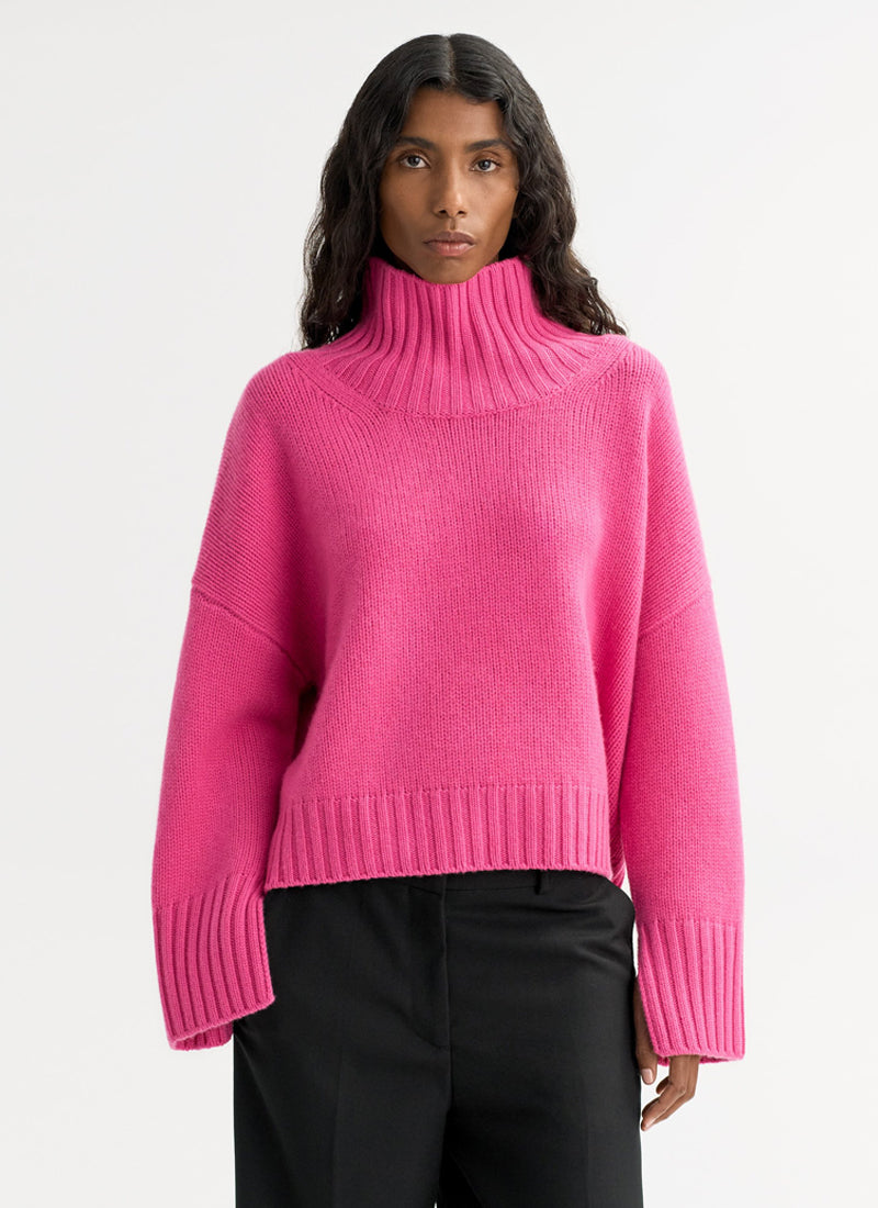 Girlfriend Cashmere Turtleneck by Soft Goat at Andrews 