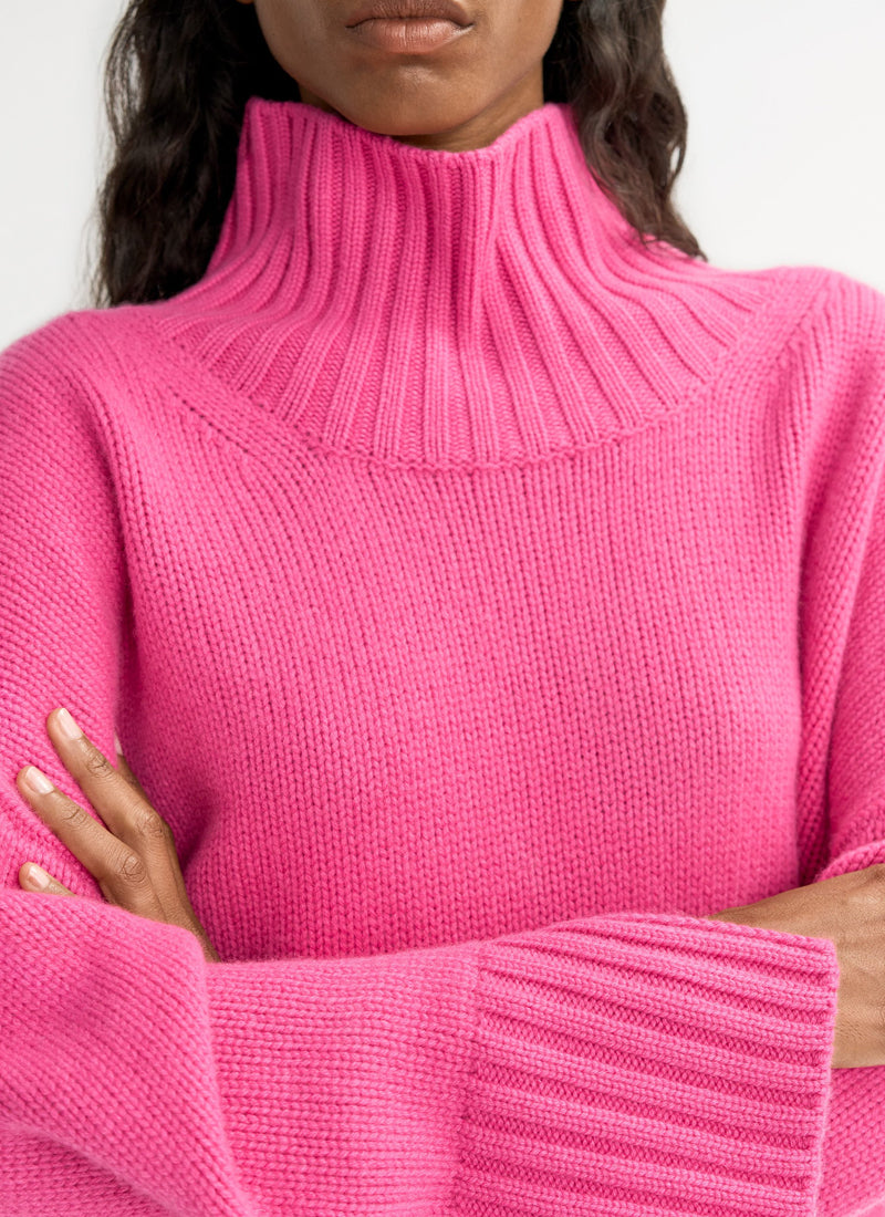  Girlfriend Cashmere Turtleneck by Soft Goat at Andrews 