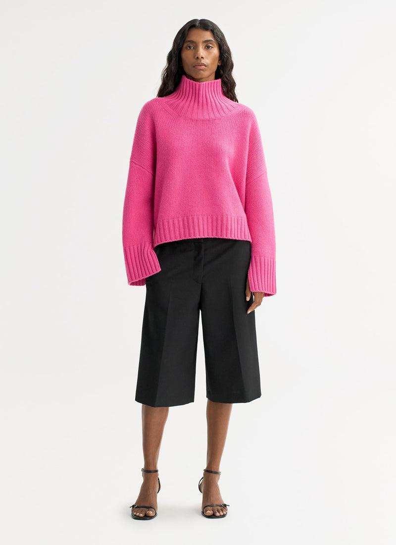  Girlfriend Cashmere Turtleneck by Soft Goat at Andrews 