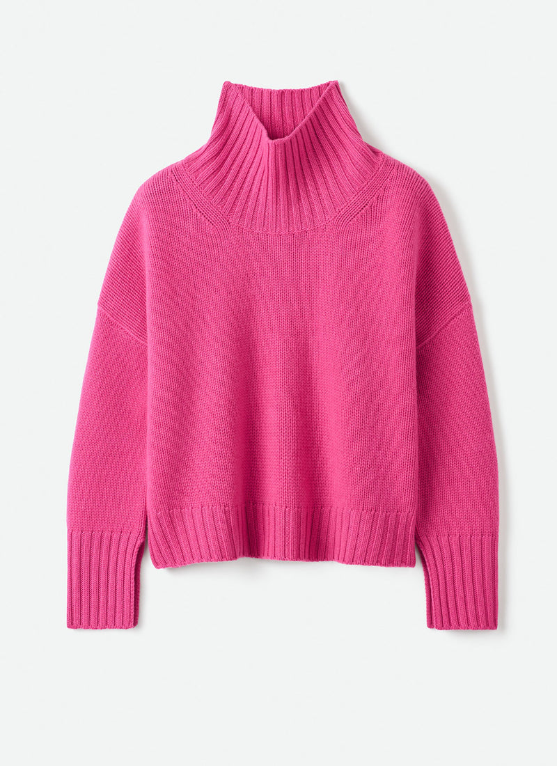  Girlfriend Cashmere Turtleneck by Soft Goat at Andrews 