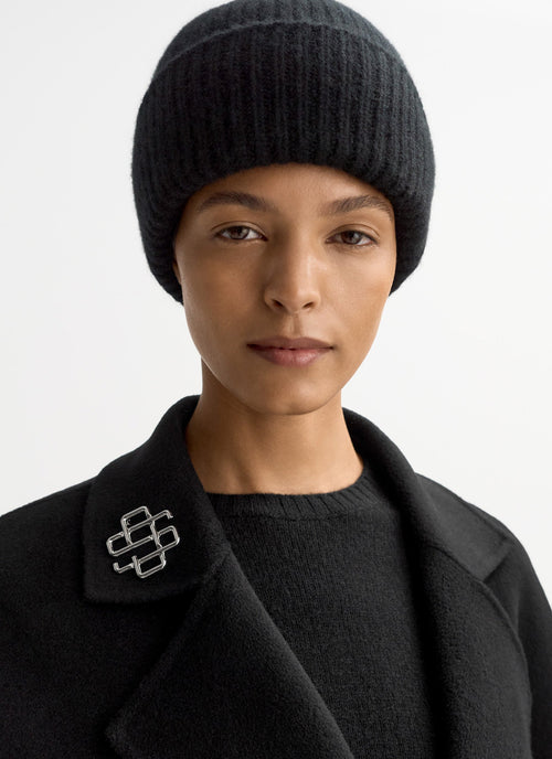  Ribbed Beanie by Soft Goat at Andrews 