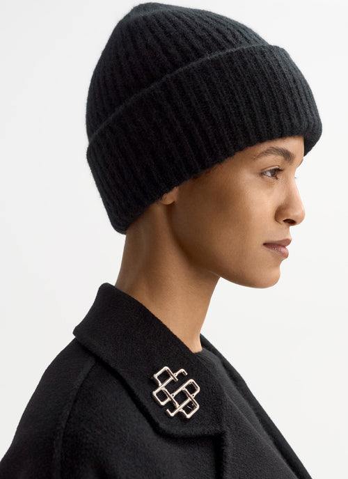  Ribbed Beanie by Soft Goat at Andrews 