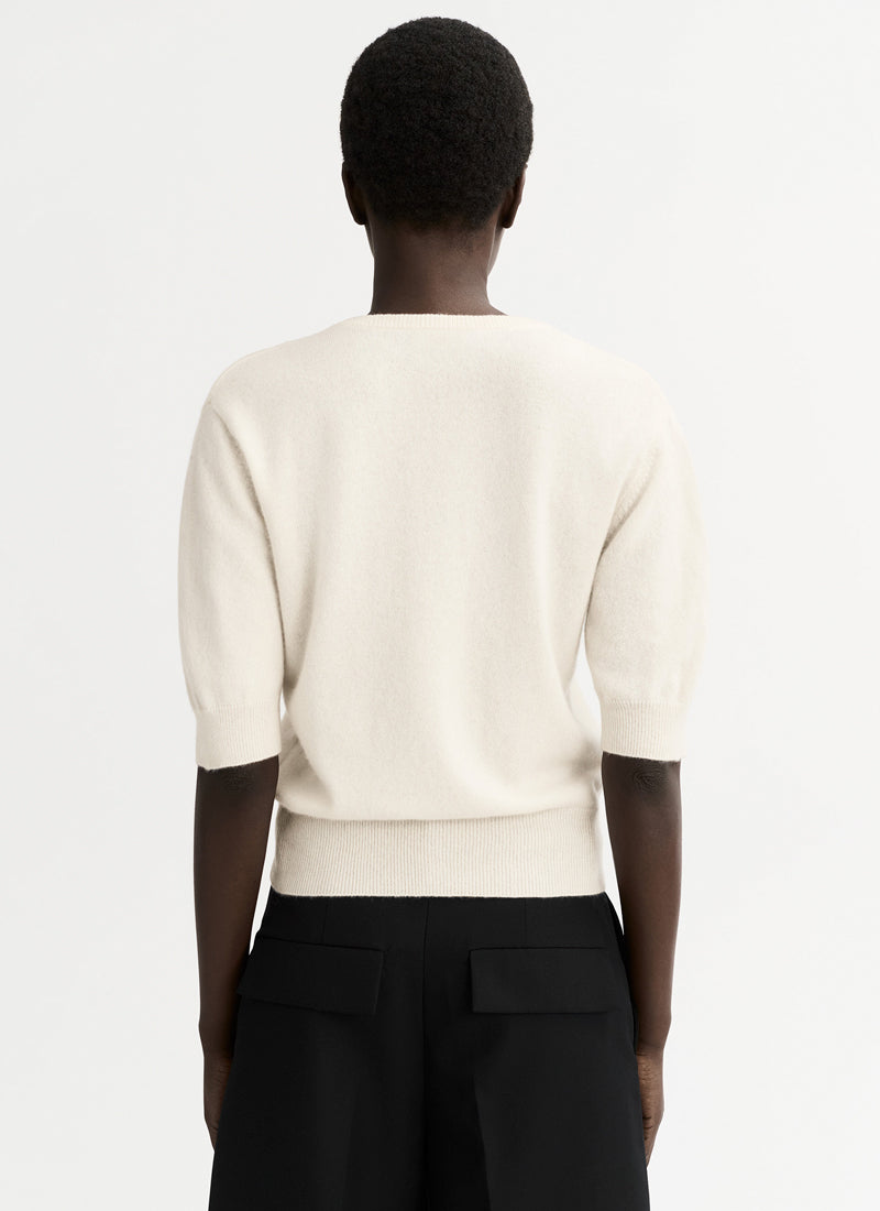 Soft Goat V-neck T-shirt