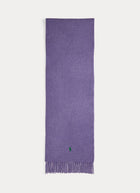 Solid Recycled Wool Scarf