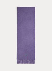 Solid Recycled Wool Scarf