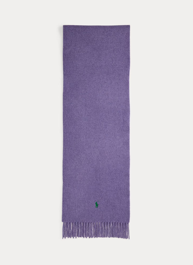 Solid Recycled Wool Scarf