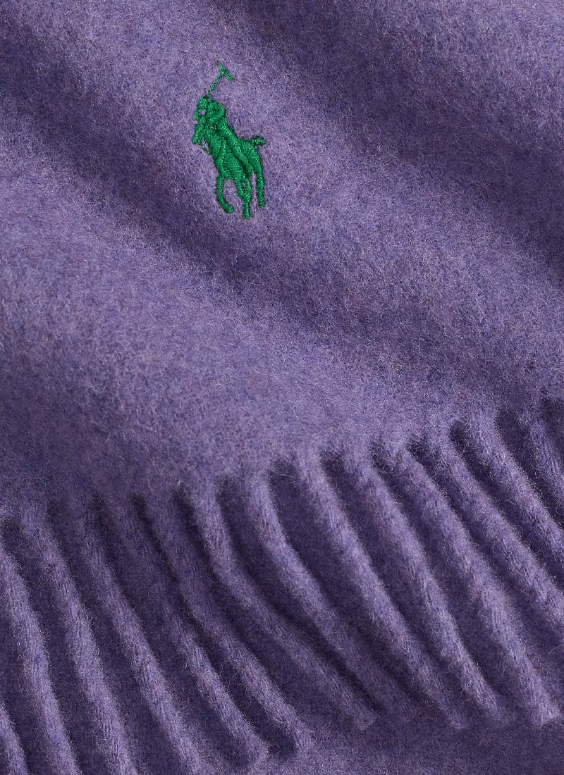 Solid Recycled Wool Scarf