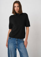 Short Sleeve Organic Cashmere Knit