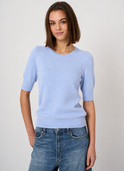 REPEAT Cashmere Short Sleeve Organic Cashmere Knit