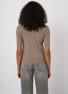REPEAT Cashmere Short Sleeve Organic Cashmere Knit