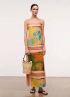 STAUD Laura Linen Dress