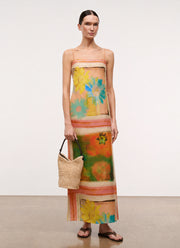 STAUD Laura Linen Dress