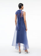 STAUD Auden Sleeveless Assymetrical Dress