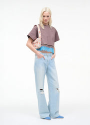 STAUD Tommy Beaded Bag