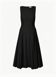 Gwen Cotton Sleeveless Midi Dress