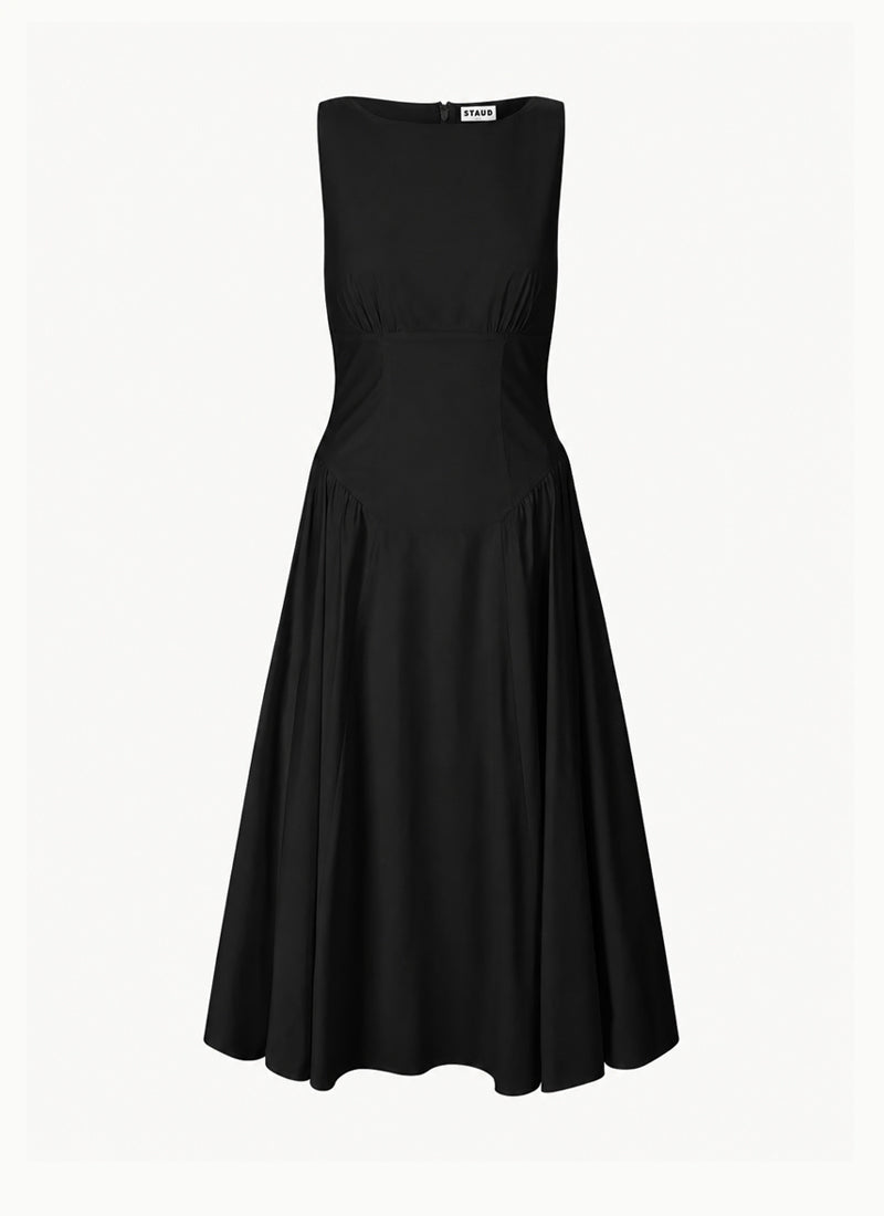 Gwen Cotton Sleeveless Midi Dress