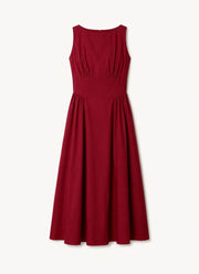 Gwen Cotton Sleeveless Midi Dress