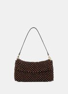Timmy Beaded Leather Convertible Shoulder Bag