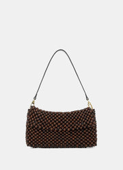 Timmy Beaded Leather Convertible Shoulder Bag