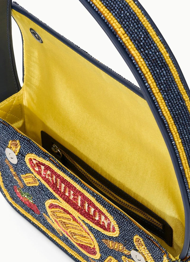 STAUD Tommy Beaded Bag