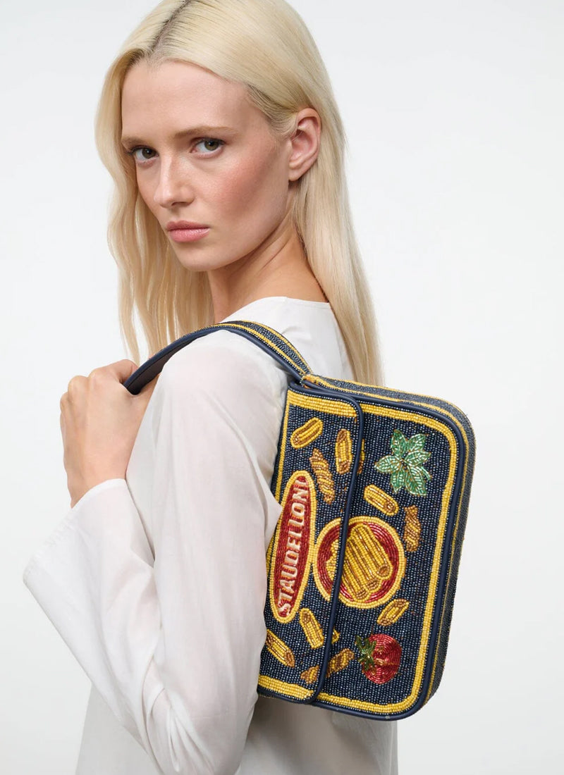 STAUD Tommy Beaded Bag
