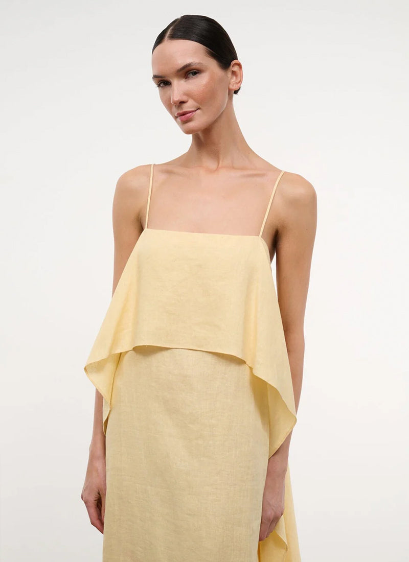  Valencia Linen Dress by STAUD at Andrews 