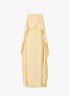STAUD Valencia Linen Dress