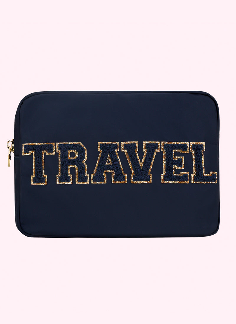 Stoney Clover Lane Travel Large Pouch