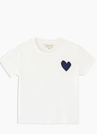 Kerri Rosenthal Suke Tee Contrast Imperfect Heart