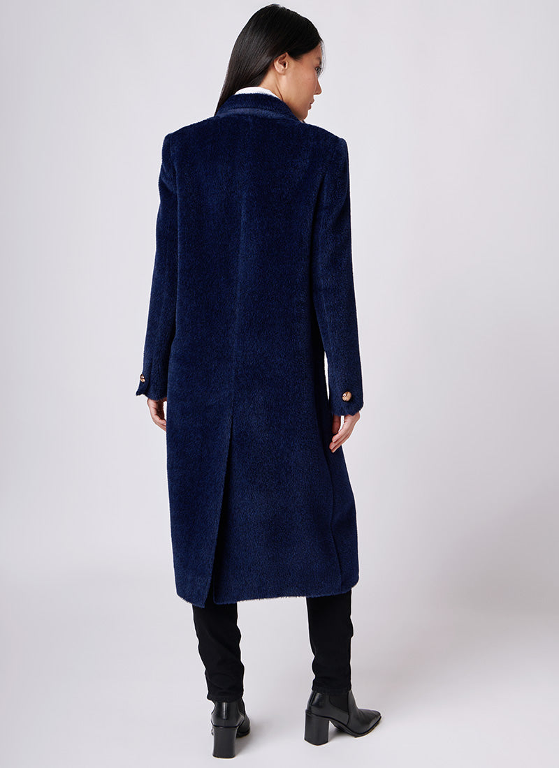 Tagliatore Jole Double-Breasted Alpaca Coat