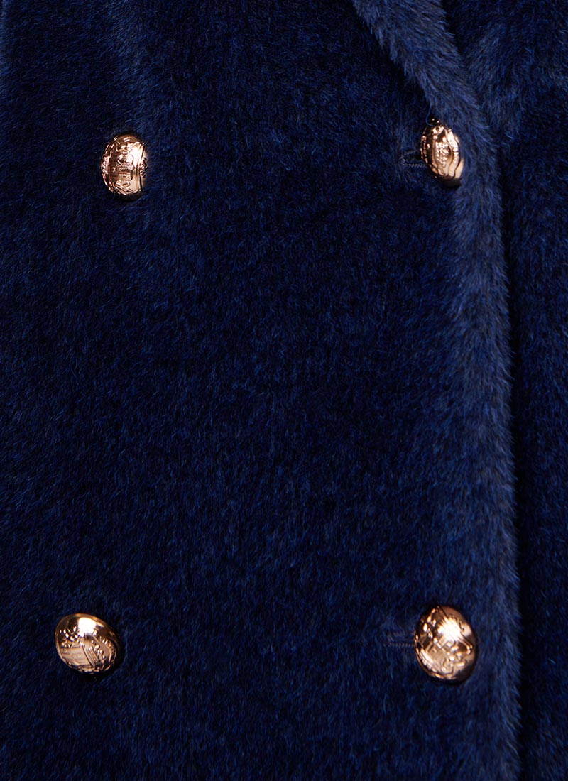 Tagliatore Jole Double-Breasted Alpaca Coat