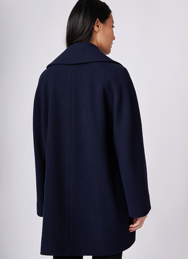 Tagliatore Lillian Oversized Peacoat