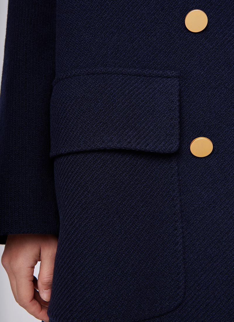 Tagliatore Lillian Oversized Peacoat